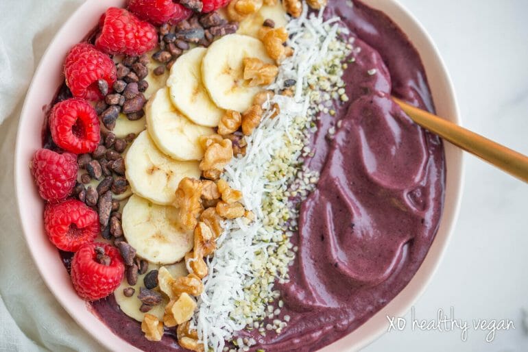 are acai bowls vegan
