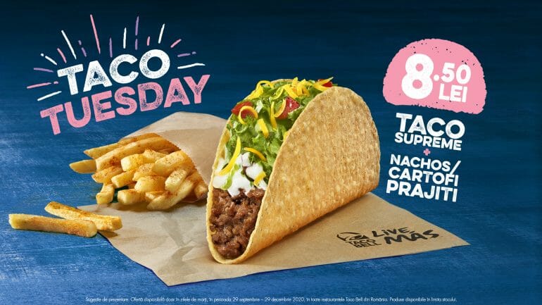 does taco bell do taco tuesday
