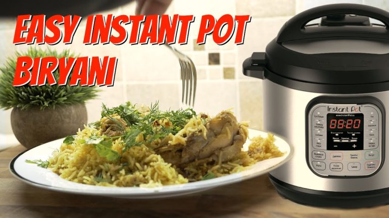 how to cook biryani in instant pot
