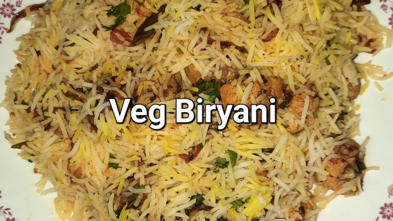 how to make biryani in instant pot
