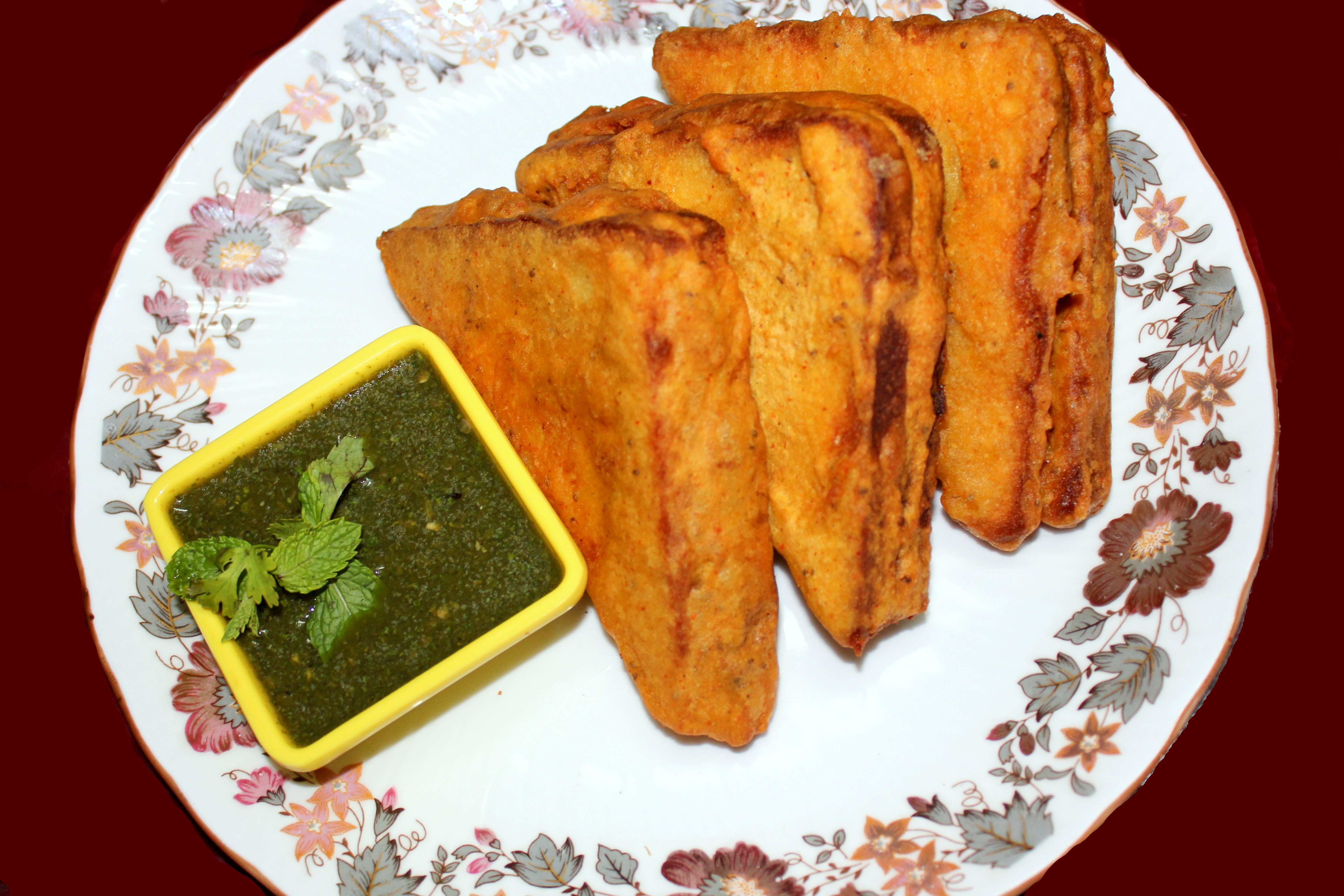 how to make bread pakora
