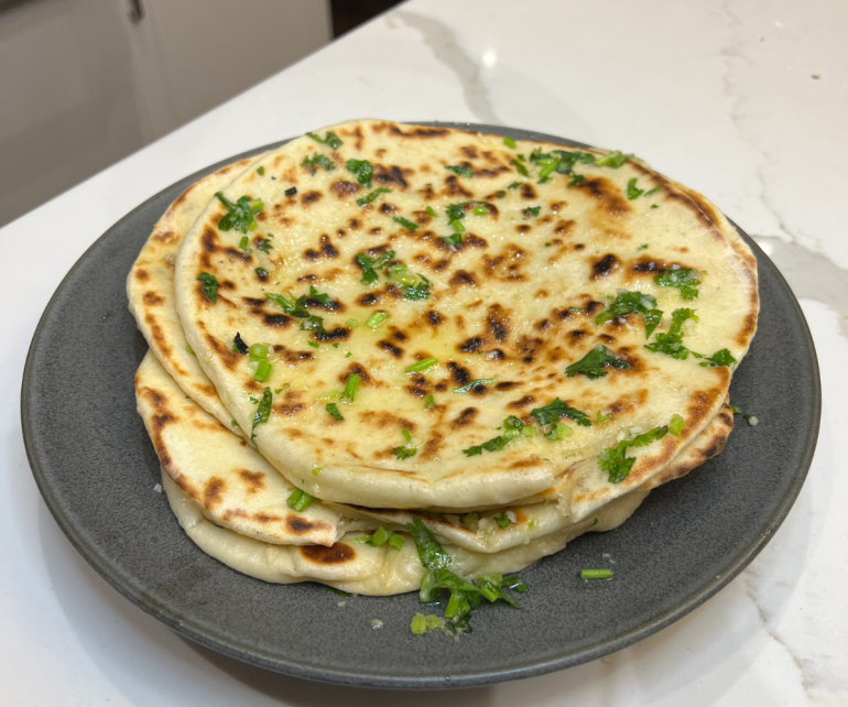 how to make cheese naan
