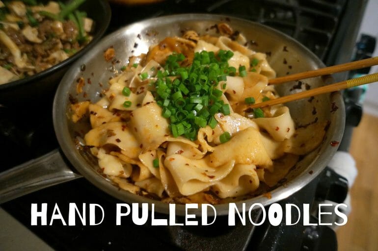 how to make hand pulled noodles
