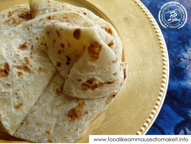 how to make roti without rolling
