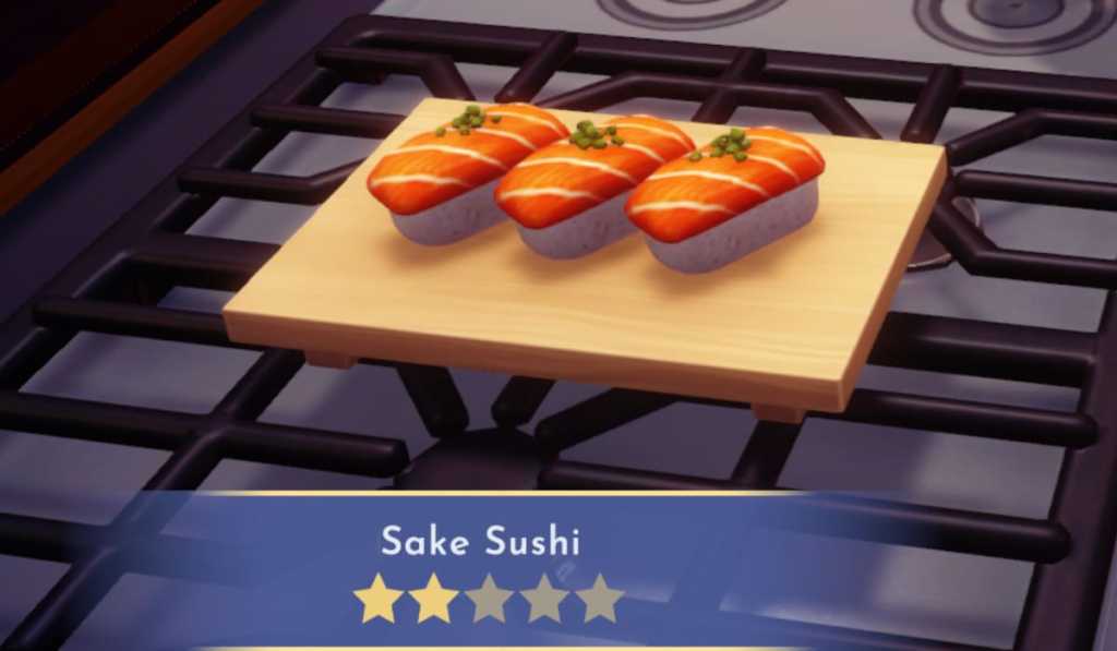 how to make sake sushi in dreamlight valley
