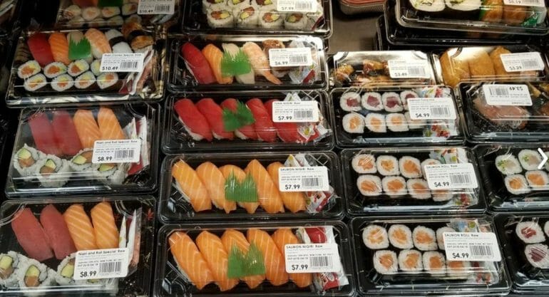 how to store sushi
