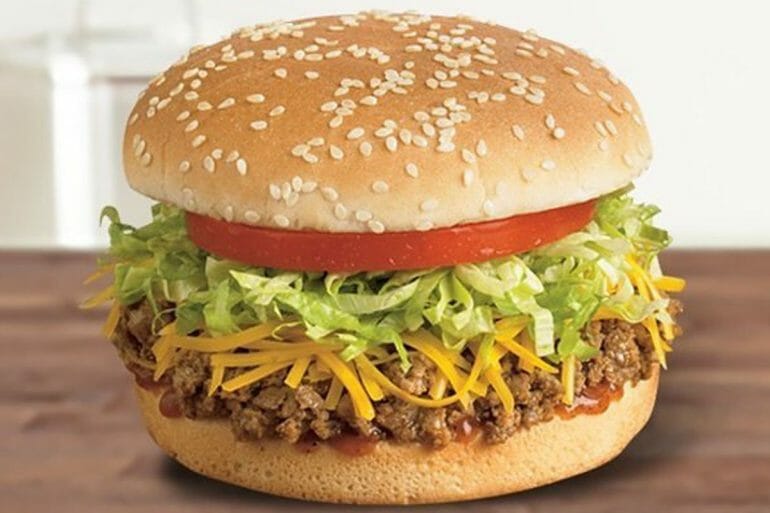 what is a taco burger
