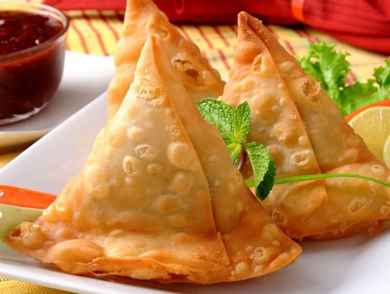what is vegetable samosa
